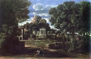 the ashes of phocion collected by his widow Nicolas Poussin